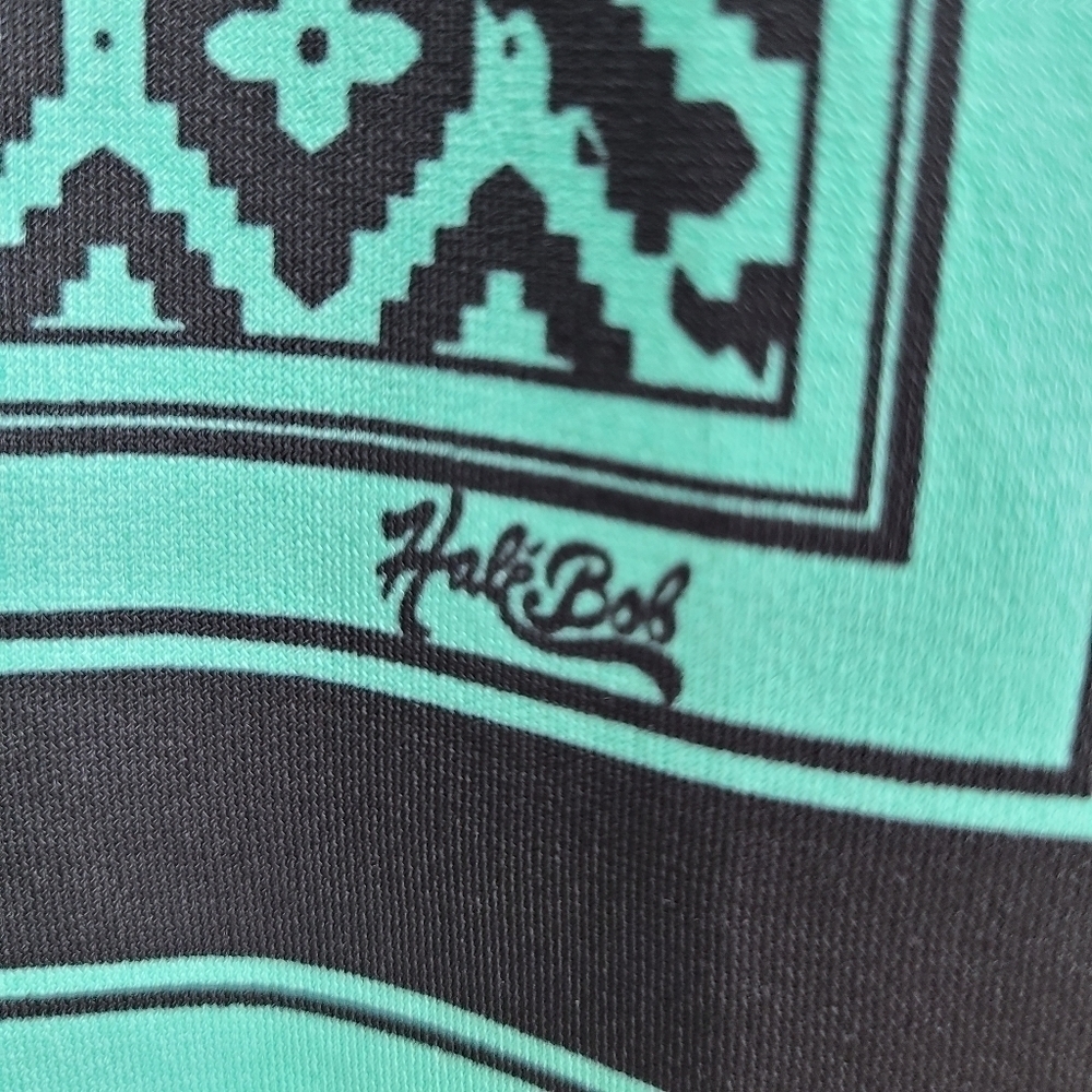 Hale Bob Tunic Style Geometric Print Dress, Size Medium - Picture 7 of 9